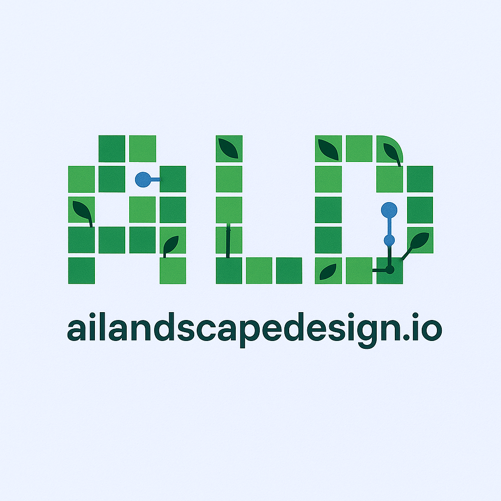 AI Landscape Design Logo